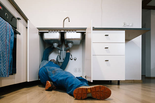Professional Plumber technician working in South Portsmouth, KY
